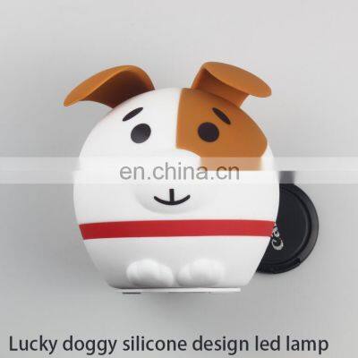 New Design Hatch Baby Rest Night Light Led Soft Silicone Dog Night Lights for Kids Room Deco photo-5
