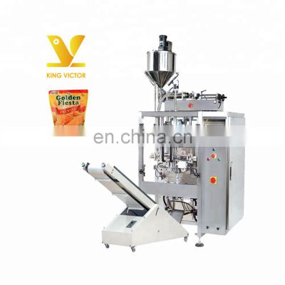 Automatic edible palm oil weighing and packing packaging machine