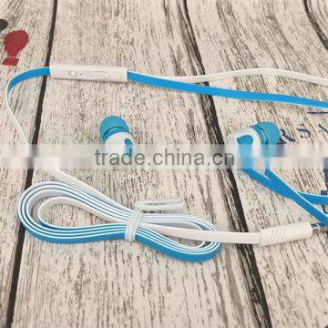 Fashion design wholesale bottom price fancy stereo pure white coolest earphones