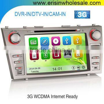 Erisin ES7668M 2 Din 8 Inch Car GPS DVD Player for Aurion 2010 2011