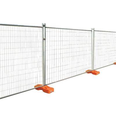 Australia Galvanized Orange Temporary Fencing Portable Fence