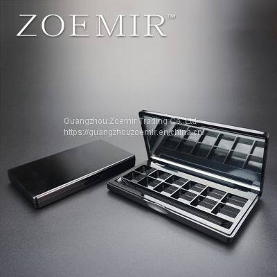 Korea Multicolor Empty Eye Shadow Lip Palette Packaging