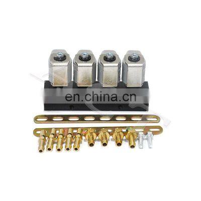 sichuan equipment 4 cylinders gas injector rial cng lpg sequential injection rial