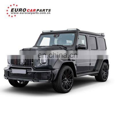 2019 G CLASS W464 W463A g500 g63 to B style body kit for W464 W463A g350 g500 g63 to B style bumpers spoiler hood scoop wings