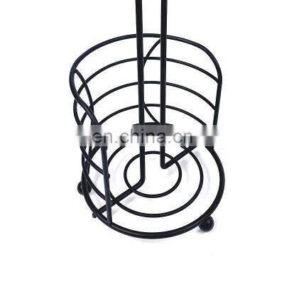 Multifunction Metal Paper Roll Nordic Tissue Holder Bathroom Toliet Kitchen Paper Towel Holder photo-4