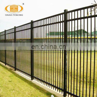 Manufacturer garden border fencing steel fence