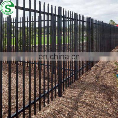 Hot sale 6 foot decorative metal fence garden fencing panels