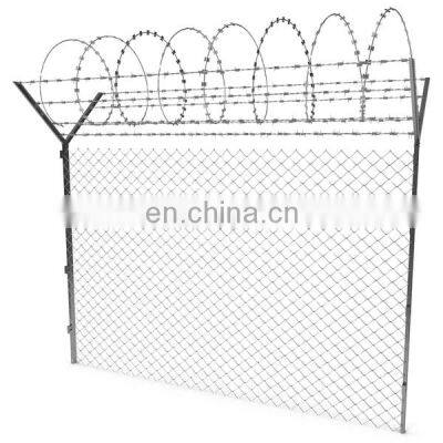 Hot Item,Hot Dipped Galvanized Razor Concertina Barbed Wire, Flat Wrap Razor wire.