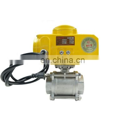 110mm electric pvc butterfly valve 12v dc electric solenoid valve water gas ball electric water valve