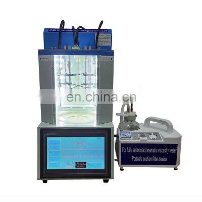 Fully Automatic Kinematic Viscometer ASTM D2270 Viscosity Index Tester for engine oil