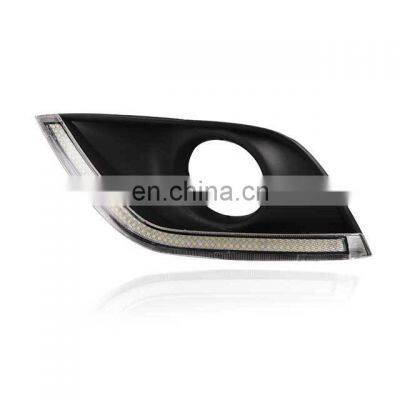 Car Accessories Front Bumper Fog Lights DRL Led for Nisaan Sunny /Versa/Almera 2014 photo-5