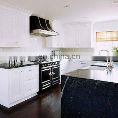 Guanghzou cheap building custom kitchen cabinet island doors