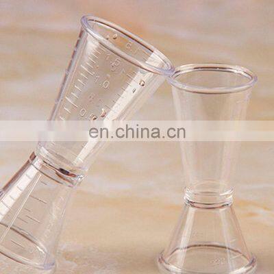 Japanese Style Premium Standard Double Side Cocktail Bar Custom Measure Plastic Jigger photo-5