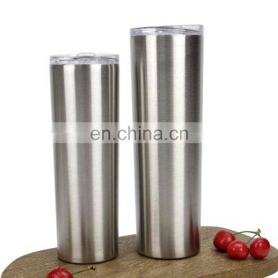 New Arrival Double Wall 20 oz And 30 oz Stainless Steel Tumbler with Slide Lid Vacuum Insulated Tumbler