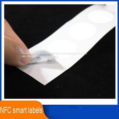 Customized Printing Nfc Smart Labels Social Media Sharing Mobile Phone NFC Connector Card NFC Tag Mobile Phone Sticker Waterproof Epoxy Tags photo-5