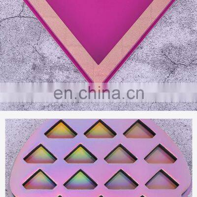 Natural Vegan Eyeshadow Palette Empty Big Palette 14 Colors Eyeshadow Sets Oem