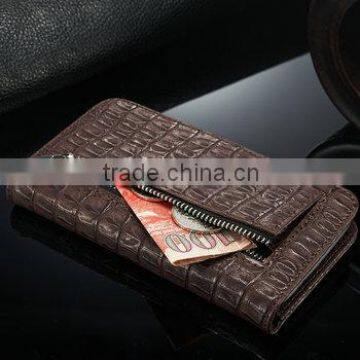 2 in 1 crocodile Wallet Case for Galaxy s6, For Samsung Case, Wholesale phone cover case