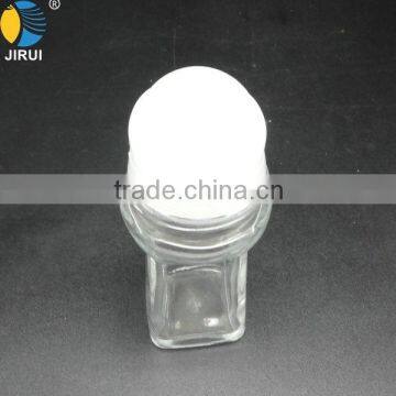 50ml Rectangular Clear Roll on Glass Bottle photo-5