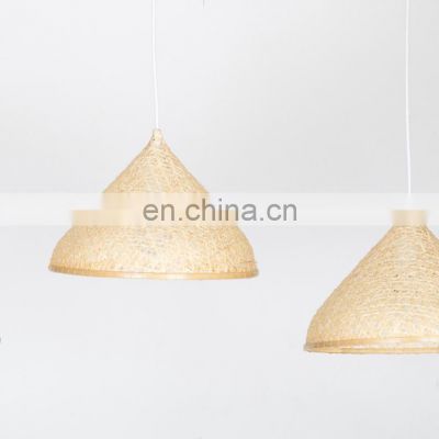 Pyramid Rattan Pendant Lamp Shades For Hanging Lamps For Sale Ms Rosie :+84 974 399 971 (WS)