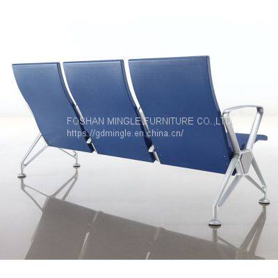 PU Foam Waiting Chair With USB Power Charger Airport Chair photo-3
