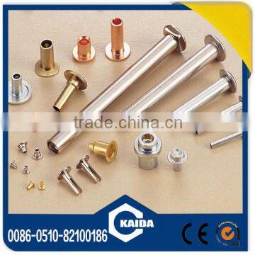 Flat head hollow rivet from China factory