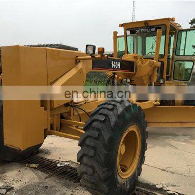 USA Brand Cat Grader With New Tires , Second Hand Cat Machine , CAT 140 140h 140k