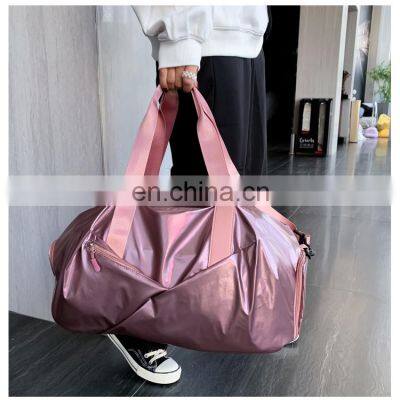 High Quality Custom Logo Waterproof Gym String Bags Womens Gym Fitness Travel Bags photo-4