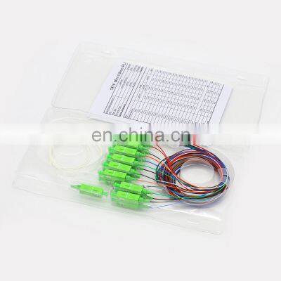 1*16 ленточный микро-модульный оптоволоконный PLC-сплиттер 1x6 SCAPC photo-5