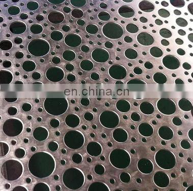 Laser Cutting Aluminum Perforated Metal Sheet for Wall Facade