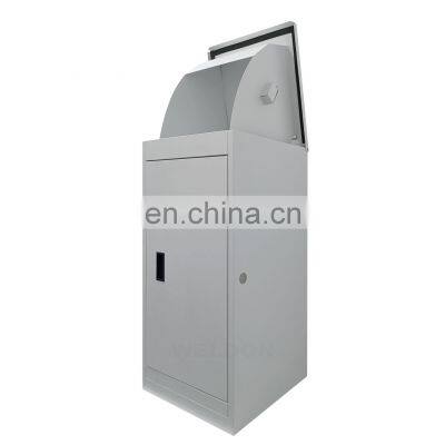 Factory Direct Drop & Metal Outdoor Parcel Delivery Box Freestanding Locking Parcel Drop Box photo-5