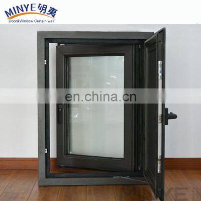 Japanese Standard YKK system aluminum window security design