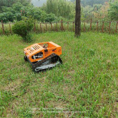 remote control mower for hills, China remote controlled mower price, grass trimmer for sale