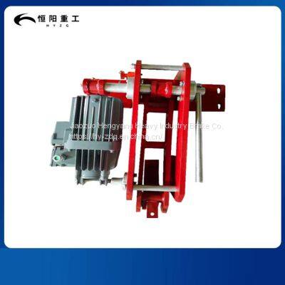 Hengyang Heavy Industry YFX-800/80 Electric Hydraulic Windproof Iron Wedge Brake Display Working Status