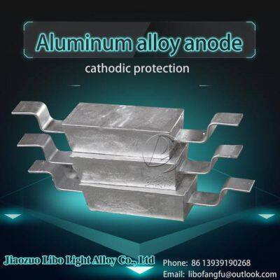 Condenser aluminum alloy sacrificial anode Cathodic protection material