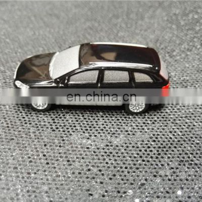 Car Key Shape Leather Keychain USB Flash PenDrive No Housing for Wholesale