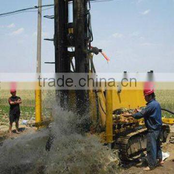 Water Well drilling machine!!depth 120m,diameter:115-254mm,KW10 High-Effect Hydraulic Geothermal Water Well Drilling Rigs
