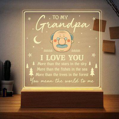 Neue LED-Sonderanfertigungs-Fotokreative 3D-Illusions-Anime-Lampen aus Acryl, Tischlampenbasis, Weihnachtsdekoration für Kinderzimmer, Nachttlichter