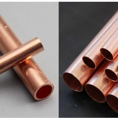 ASTM Red Seamless T2 Rod/Coil Water Copper Tube 1/4 Inch Straight Copper Pipe for Air Conditioner Heat Pipe Fittings