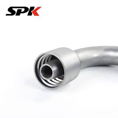 Parker One-Piece Hose Crimp Fittings, Metric Crimp-Type Three-Piece Hose Fittings, Rubber Hose Crimp Fittings photo-4