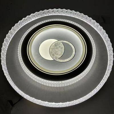 2025 Светильник для спальни, современный минималистичный светильник из стекла на потолок с LED, круглый скандинавский креативный и индивидуальный светильник для кабинета