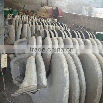 High outpit Resistant Mine Gravity Separator Equipment , Spiral Chute