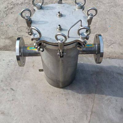 Double Self-cleaning Filter Ylf-219-304-f50-400m Double Bag Filter Pipeline Filter