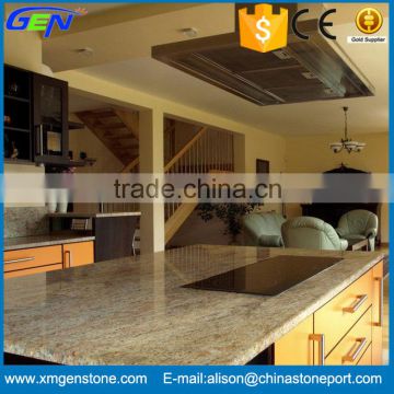 Prefab Polished Indoor Granite Stone Kitchen Countertop