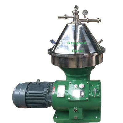 Shanghai Factory Small Industrial Milk Cream Fat Separating Equipment Skimmed Milk Disc Stack Centrifuge Separator Machine