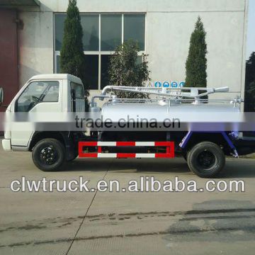 3000L Foton fecal truck,fecal suction truck