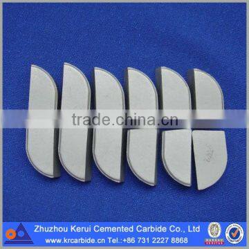ZhuZhou carbide brazed tips for threading turning tools/carbide soldering tips