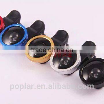 High Quality 0.67X Wide Phone Lens for smartphone with 5 colors for choosing