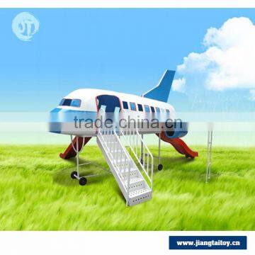 Cost-effective most popular hot selling airplane style children outdoor playground equipment