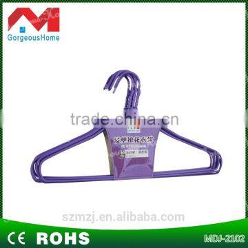 2016 factory metal clothes customized hanger