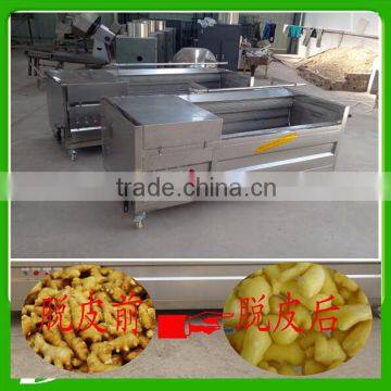 high efficiency industrial ginger cleaning machine /washing machine with automatic discharge port